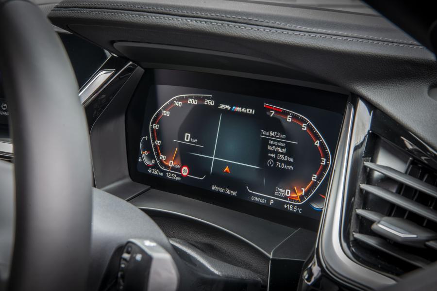 Панель приборов BMW Z4 M40i (G29) 2019 года  (AU) (фото 13 из 40)